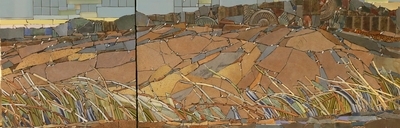 Rd 6N  Hills across Jack's Field  2014