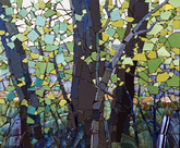 Rd 6N From the Woods in Spring  (close up  section 1)