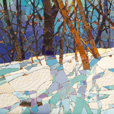 Sunlight Over the Ravine